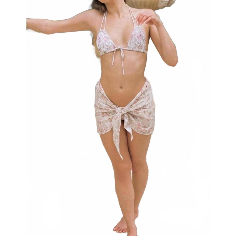 NEW MONTCE women''s floral mini sarong in venecia